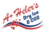 Logo for A+ HELER'S DRY ICE & CO2, LLC